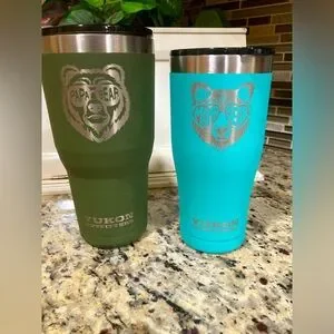 Yukon Outfitters Mama Bear and Papa Bear Tumblers 🐻